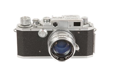 Lot 404 - A Canon IIF Rangefinder Camera