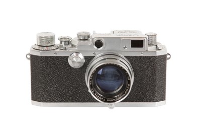 Lot 405 - A Canon IIIa Rangefinder Camera