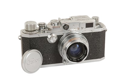 Lot 406 - A Canon IIIa Rangefinder Camera