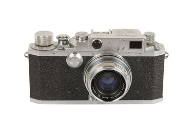 Lot 406 - A Canon IIIa Rangefinder Camera