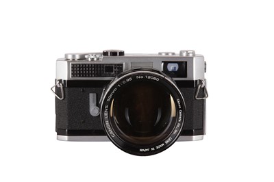 Lot 396 - A Canon 7 Rangefinder with 50mm f/0.95 Dream Lens