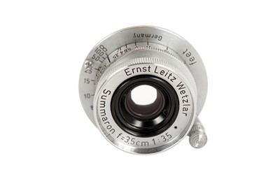 Lot 117 - A Leitz 3.5cm f/3.5 Summaron Lens