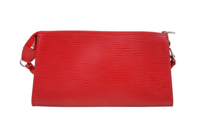 Lot 64 - Louis Vuitton Red Epi Pochette Accessoires