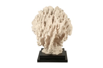 Lot 233 - A LARGE COMPOSITION CORAL SCULPTURE