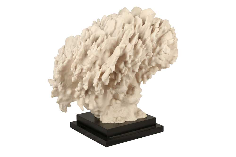 Lot 233 - A LARGE COMPOSITION CORAL SCULPTURE