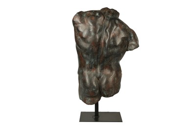 Lot 231 - PURE WHITE LINES, AN ALESANDRO TORSO ON STAND