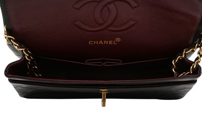 Lot 309 - Chanel Black Medium Classic Double Flap Bag