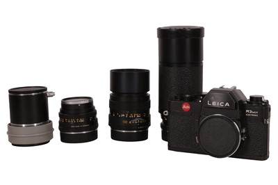 Lot 86 - A Leica R3 MOT Electronic SLR Camera Outfit