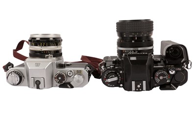 Lot 375 - A Pair of Nikon SLRs
