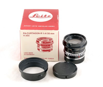 Lot 118 - Leitz 35mm f4 PA-Curtagon-R Perspective Control Lens.