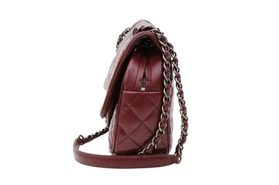Lot 85 - Chanel Burgundy Flap Shoulder Bag