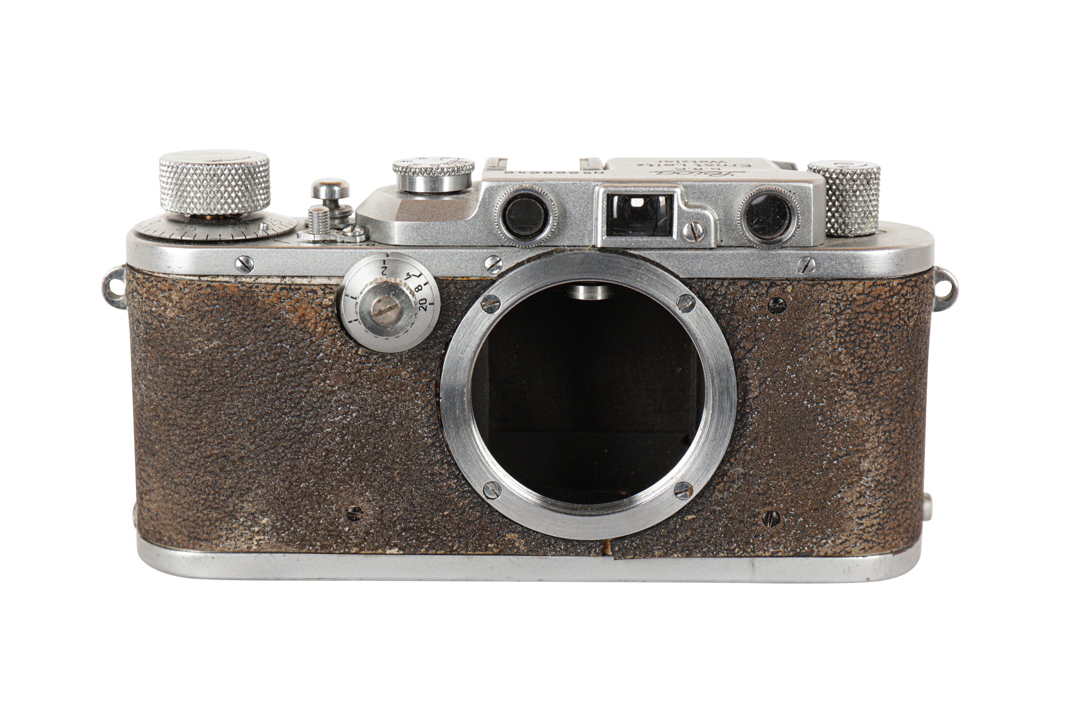 Lot 148 A Leitz IIIa Rangefinder Camera Body