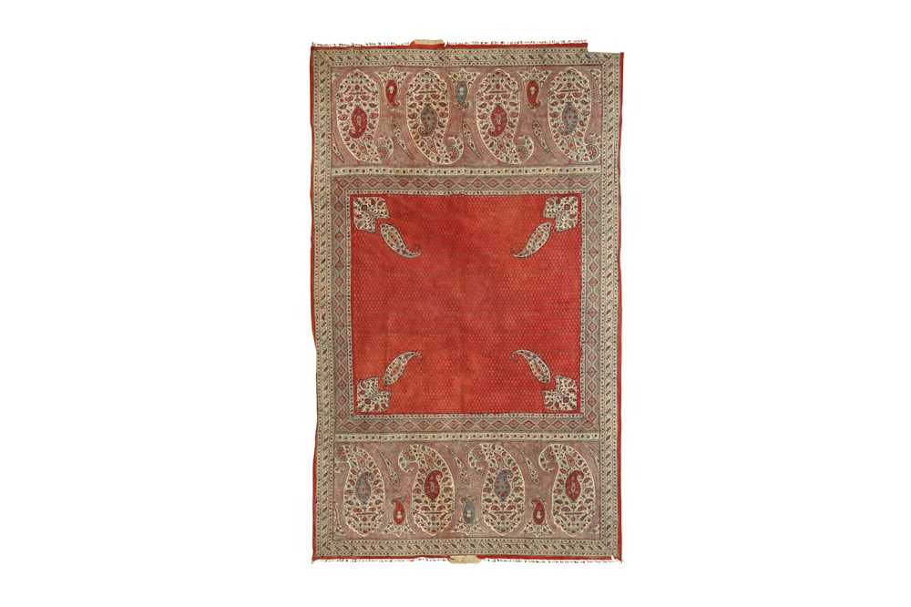 Lot 629 - A KALAMKARI HANGING