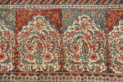 Lot 618 - A KALAMKARI FLOORSPREAD