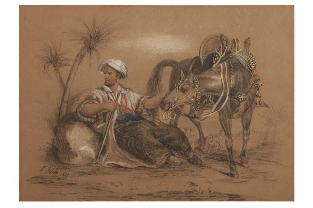 Lot 683 - FISCHER (ACT.1851) AFTER (CARLE VERNET FRENCH 1758 - 1836)