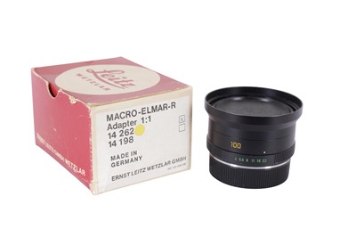 Lot 120 - A Leitz 100mm f/4 Macro-Elmar-R Lens