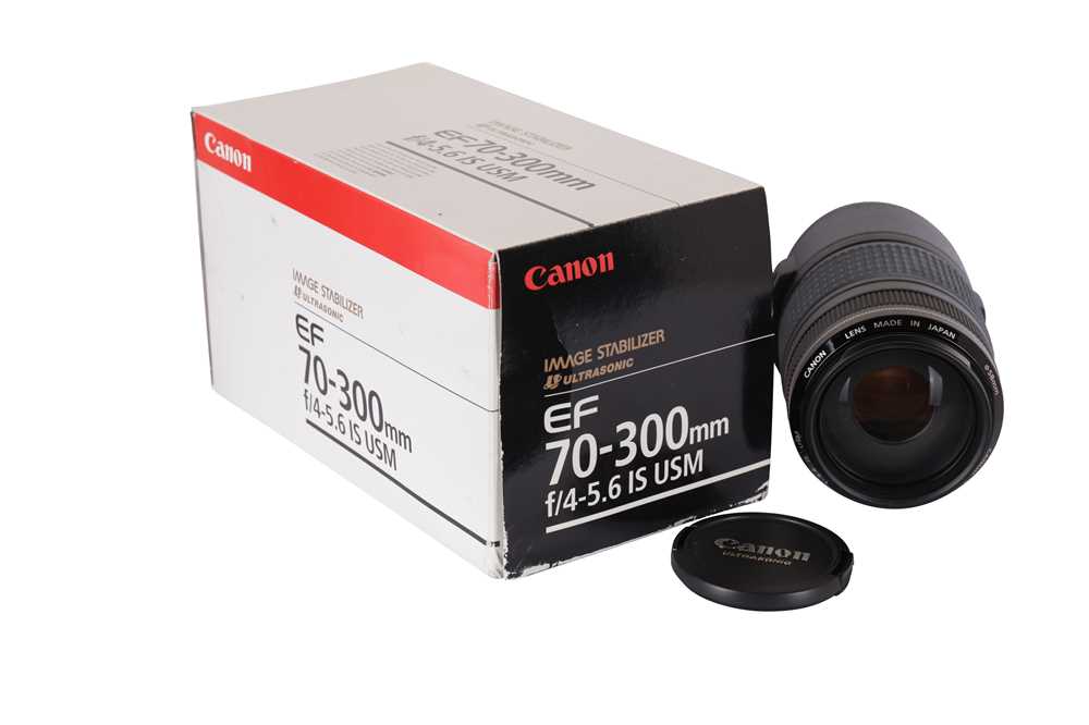 Lot 474 - A Canon EF 70-300 mm f/4-5.6 IS USM Lens