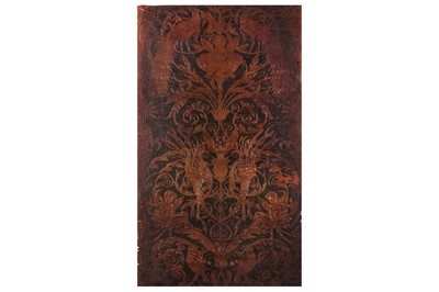 Lot 92 - Jeffery & Company. Paper Stainers.  decorative ‘pressed’ leather textured paper