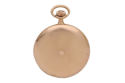 Lot 71 - AN INVICTA FULL HUNTER 14K GOLD POCKET WATCH