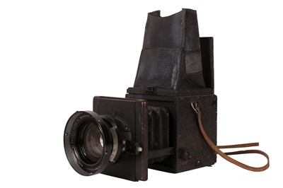 Lot 13 - An Unmarked Reflex Camera with Kodak 178mm f/2.5 Aero Ektar Lens