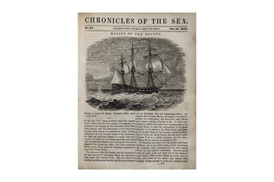 Lot 207 - Chronicles of the Sea: 2 vols., bound periodical. Scarce. 1838-40
