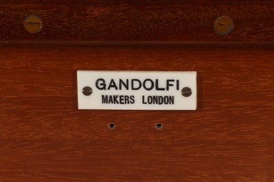 Lot 20 - A Whole Plate Gandolfi Studio Tailboard Camera
