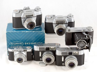 Lot 551 - Bessamatic & Other Voigtlander Cameras.