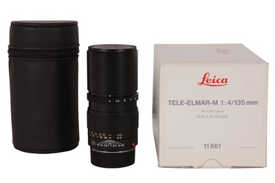 Lot 196 - A Leitz 135mm f/4 Tele-Elmar-M Lens