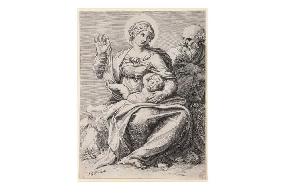 Lot 210 - AGOSTINO CARRACCI (BOLOGNA 1557-1602 PARMA)