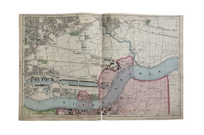 Lot 201 - Bacon's New Large-Scale Atlas of London and Suburbs. 1901