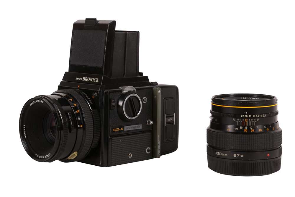 Lot 276 A Zenza Bronica SQA S.L.R Medium Format
