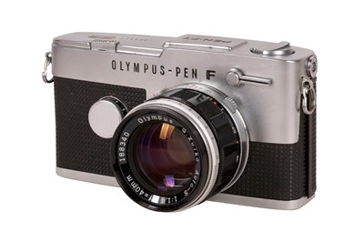Lot 540 - A Olympus Pen F Half Frame SLR Camera
