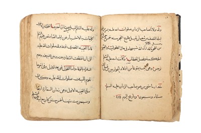 Lot 412 - THREE RELIGIOUS MANUSCRIPTS