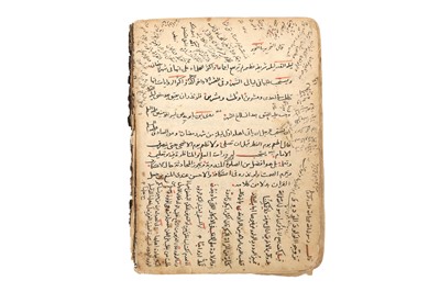 Lot 412 - THREE RELIGIOUS MANUSCRIPTS