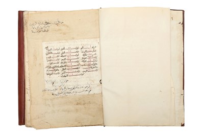 Lot 412 - THREE RELIGIOUS MANUSCRIPTS