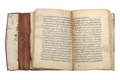 Lot 412 - THREE RELIGIOUS MANUSCRIPTS