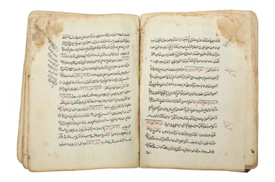 Lot 412 - THREE RELIGIOUS MANUSCRIPTS