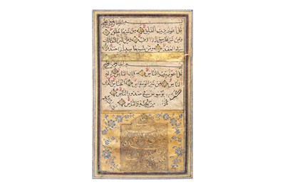 Lot 417 - A MINIATURE SAFAVID QUR’AN