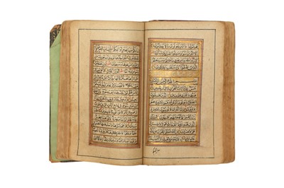 Lot 404 - A MINIATURE QUR'AN