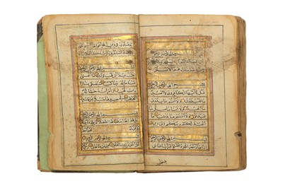 Lot 404 - A MINIATURE QUR'AN