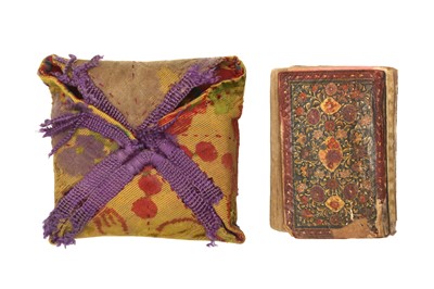 Lot 404 - A MINIATURE QUR'AN