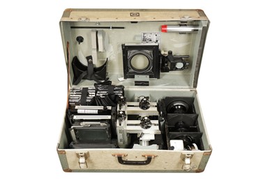 Lot 259 - A Sinar P 5x4 Large Format Monorail Camera Outfit