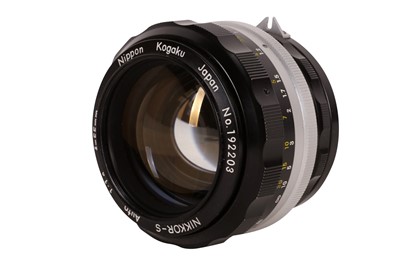 Lot 385 - A Nikon Non AI 55mm f/1.2 Nikkor-S Auto Lens