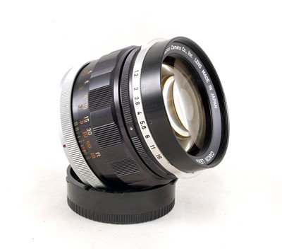 Lot 482 - A Canon FL 58mm f1.2 Standard Lens.