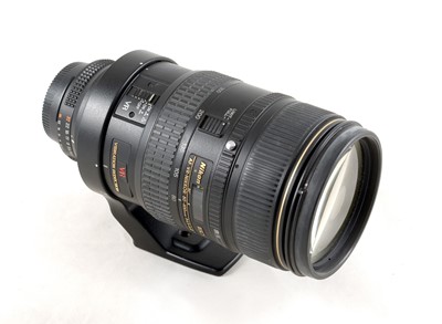 Lot 390 - AF VR-Nikkor 80-400mm f4.5-5.6D Zoom Lens.
