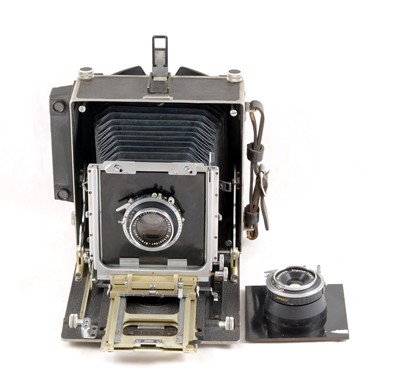 Lot 32 - A 2-Lens MPP Micro Technical 5x4 Camera Outfit.