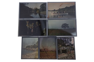 Lot 37 - A Selection of Autochrome plates and Colour Glass Positives