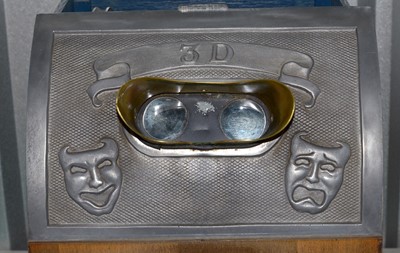 Lot 401 - A Large, Electrically Powered Replica Stereoscope.