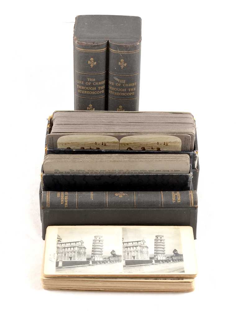 Lot 620 - Underwood & Underwood Lucerne, Holy Land & Other Stereo Cards.
