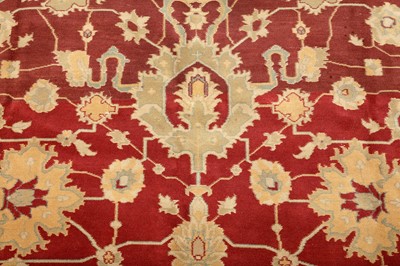 Lot 63 - A FINE AGRA CARPET, NORTH INDIA